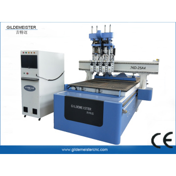 ATC CNC Router Machine 4 Spindles