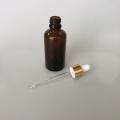 50ml amber column bottle with dropper