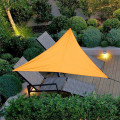 100% HDPE garden sun shade sail with UV 3-5 years