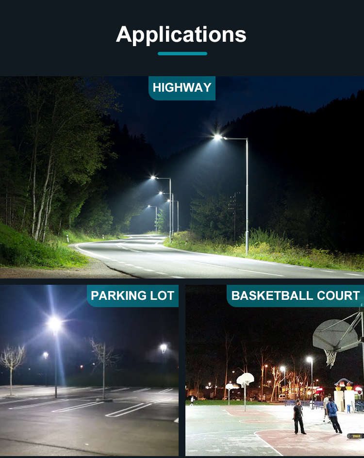 LED Shoebox Area Light Parking Lot Lighting - 1 _ 12