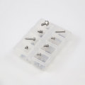 Stainless Steel Small Precision Screws With Plastic Box