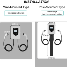 22Kw Wall mounted AC Charger level 2 j1772