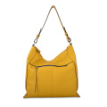 Daily Use Genuine Hobo Bag With Adjustable Strap