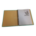 Hardcover wire-o binding notebook printing