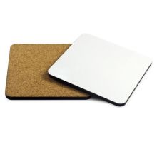 Custom Make Sublimation 3mm Cork Wood Coasters