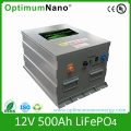 Un38.3 Bateria solar 12V 500ah LiFePO4 com Smart BMS