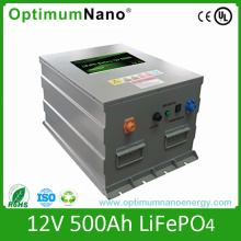 Batterie solaire Un38.3 12V 500ah LiFePO4 avec Smart BMS