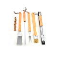 10PCS Wooden Handle BBQ Set With Oxford Bag