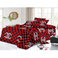 Washed Indoor Daily Polyster Cotton Bed Set Sheet