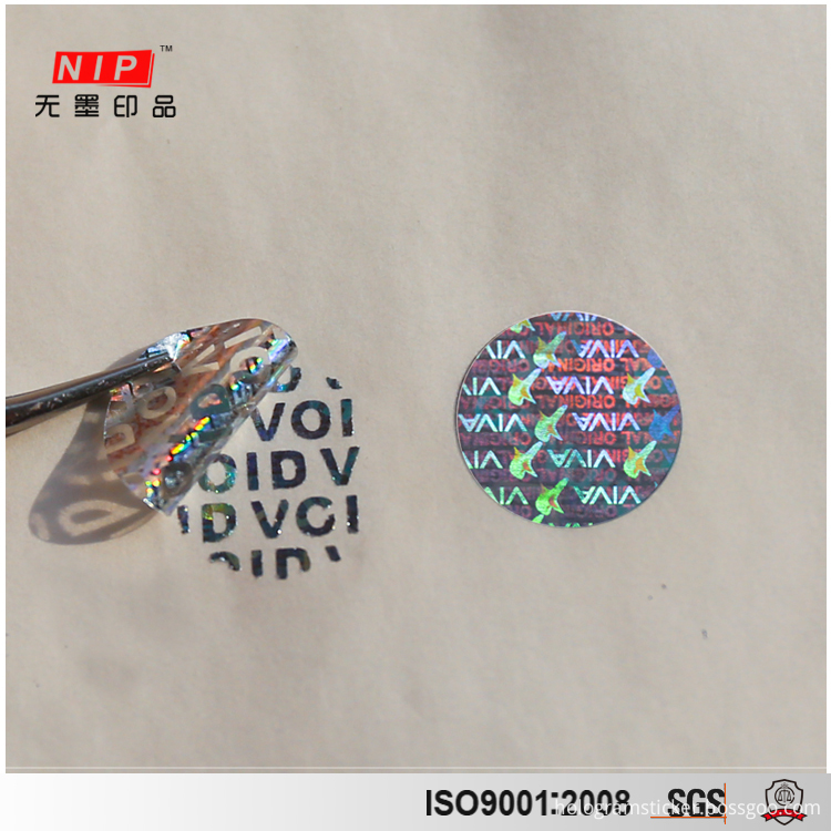 Hologram void label Hologram void label