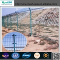 Netización de la cerca de seguridad de la cerca de alambre de PVC
