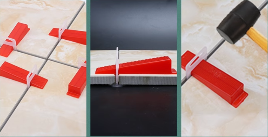 Leveling tool pushing pliers Leveling tool pushing pliers