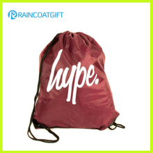 Personalizado marca promoção esporte Drawstring mochila