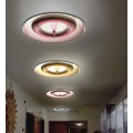 Contemporary Acryl Carbon Steel Aluminium Livingroom Ceiling Lamp (732C)