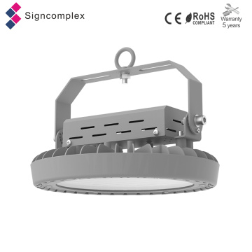 5 années de garantie 120lm / W IP65 100W LED Haute baie luminaire fixateur