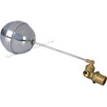 Winkel Messing Schwimmerventil mit Messing Stiel Kunststoff Ball (YD-3016)