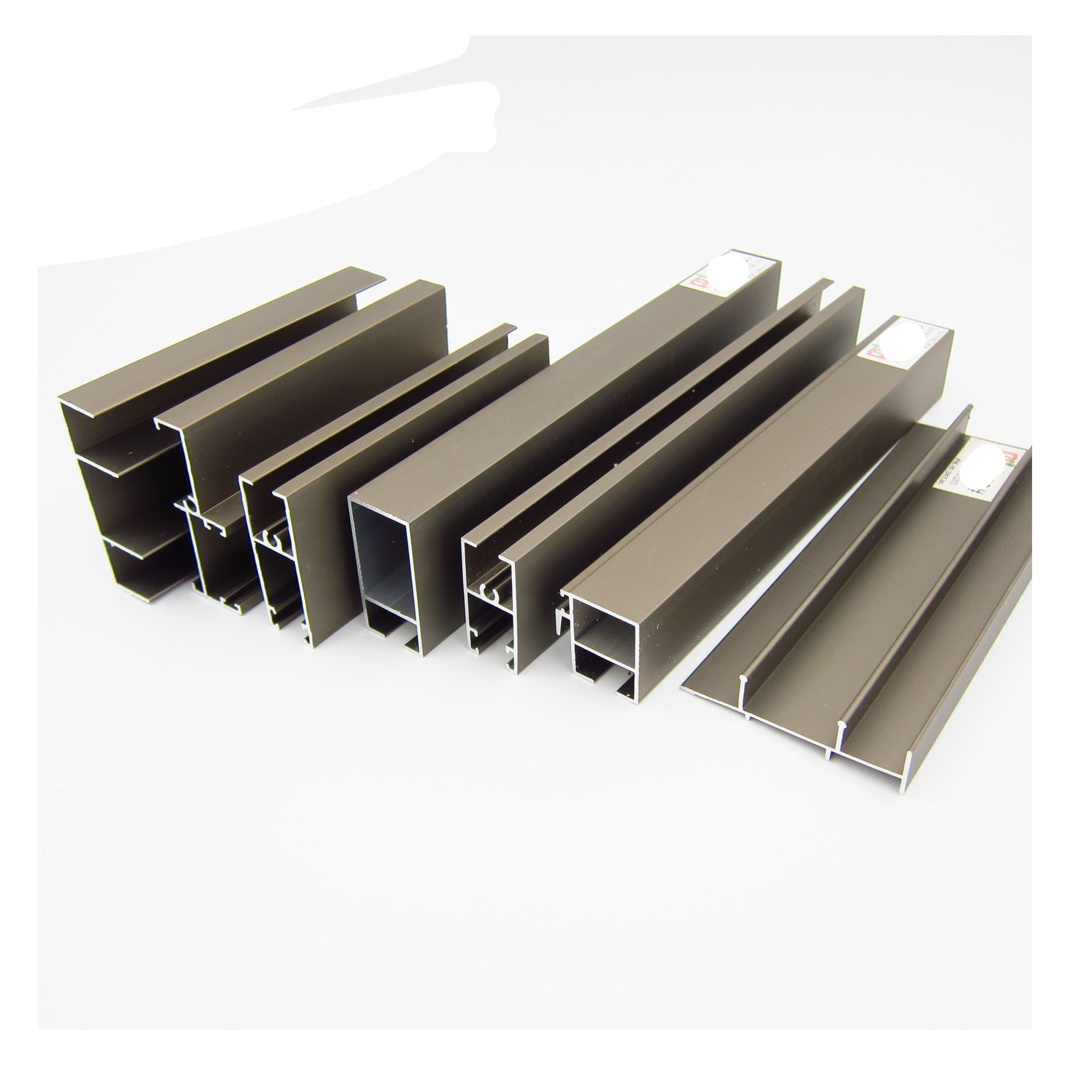 champagne anodized aluminum window profiles for Chile