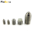 Custom Cone Ball Dog Point Stainless Steel Grub Screw Hex Socket Set Screw