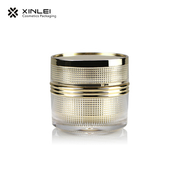 50g Gold plaid skin care cream bottle