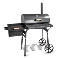 Garden Large Smoker Folding Side Table Outdoor Barrel Barbecue Grill Charcoal Grill Bbq