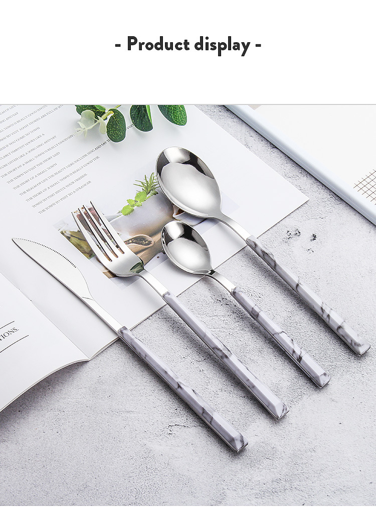 ABS Plastic Handle Cutlery