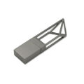 metal hollow building usb 2.0 flash pen drive