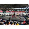 Piso de basquete ao ar livre, cobrindo as quadras de basquete ao ar livre, pronta para o envio