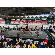 ENLIO Offizieller 3x3 Basketballausrüstung Basketballboden