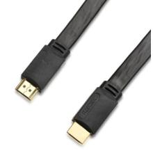 Plana HDMI macho tipo cabo A um macho de tipo