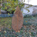 Corten Steel Decorative Lace Leaf Sculpture