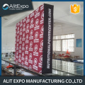 Trade show custom velcro pop up display backdrop