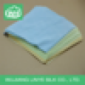 double sides brushed microfiber eyeglass cleaning cloth