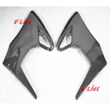 Fibra de carbono da motocicleta peças Painel lateral para Suzuki Gsxr 1000 05-06