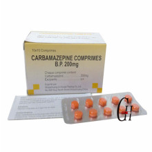 Comprimidos de carbamazepina 200 mg