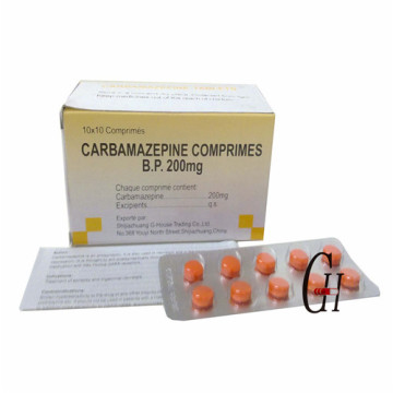 Comprimés de carbamazépine 200mg