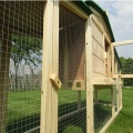 Große hölzerne Kaninchen Hutch Henne Haus Chicken Coop