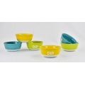 Hot sale food storage snack salad bowl set