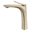 Bronze High Rise Bathroom Sink Tap