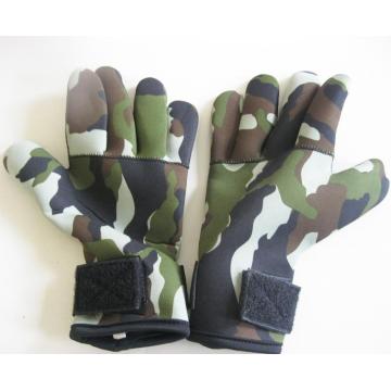 Cómodos guantes de neopreno de grosor de velcro de 3 mm