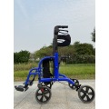 TONIA 4 wheels aluminum senior walker and wheelchair