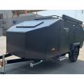 Off road camper trailers with heating system