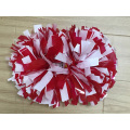 Wet Look Red and White Mix POM Poms