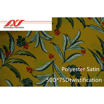 Polyester Satin 50*75D Twistification/75D*75D