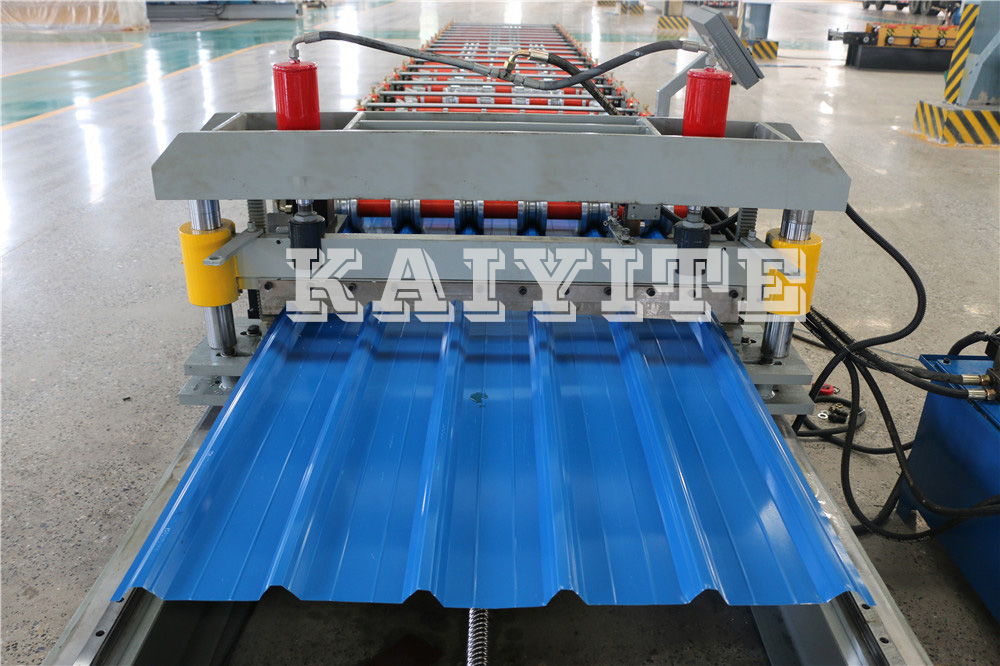 Color Steel Ibr Automatic Roofing Sheet Roll Forming Machine