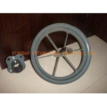 metal rim for rubber wheels,wheelbarrow wheels,trolley wheel,hand truck wheel