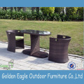 Popular cadeira de lazer SGS PE rattan garden