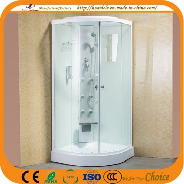 Cuarto de baño simple de cristal pintado blanco (ADL-8905)