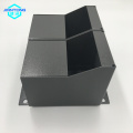 grey powder coated sheet metal box fabrication