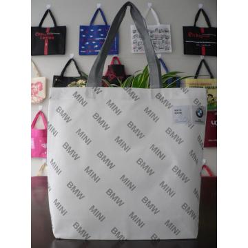 Logo printed and handle-style stitched non woven bag