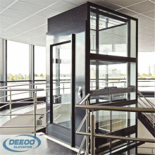 Machine Room Glass Indoor Electric Panoramic Lift